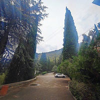 Парк бывшего санатория имени Пальмиро Тольятти в Курпатах.