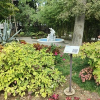 В Приморском парке имени Ю. А. Гагарина. Фонтан со скульптурой детей у воды.