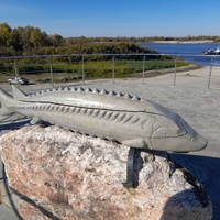 Скульптура "Стерлядь"