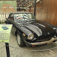Музей автомобильного искусства. Модель Fiat 124 sport Spider 1978г. (спортивная прокаченная версия Fiat 124). С 1972г. активно участвовал в ралли. Прообразом ВАЗ 2101 стал именно этот шикарный Fiat 124, самый дорогой ближайший родственник "копейки".