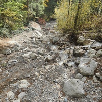 Пешеходный экологический маршрут "Боткинская тропа" на территории Ялтинского горно-лесного заповедника. Речка Яузлар.