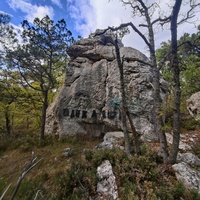 Вдоль Царской (Горизонтальной, Солнечной) тропы по ЮБК от Ливадийского дворца до сан. им. Розы Люксембург в Гаспре. Длина — 6,7 км; наклон — < 3° (поэтому горизонтальная); высота над морем, — 133–203 м.