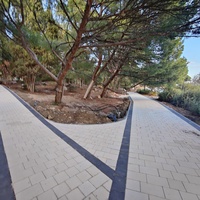 Парк-памятник садово-паркового искусства. Заложен в 1880 г. при строительстве летней резиденции графа Витте. Над созданием ландшафтного дизайна трудились архитектор Марко и главный садовник ЮБК Кебах, к 1891 г. парк приобрёл законченный вид.