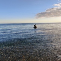 Скульптура «Русалка» в воде, напротив Мисх. парка. Автор — эст. скул. А. Адамсон. Первая русалка 1905г. была без ребёнка и без хвоста. В 1909 г. её унесло штормом. Сейчас в Мисхоре - 5-я русалка, установлена на большом валуне в середине 80-х годов.