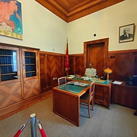 Рабочий кабинет Иосифа Сталина в Юсуповском дворце в Кореизе, где во время Ялтинской конференции 1945 г. находилась его резиденция.