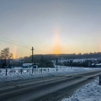 Солнечное гало Архангельское 10.02.26
