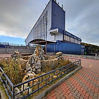 Верхняя станция канатной дороги на вершине Ай-Петринского плато.