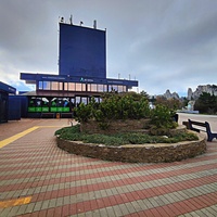 Верхняя станция канатной дороги на вершине Ай-Петринского плато.