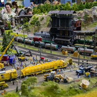 Санкт-Петербург.  Московский район. Музей "Гранд Макет Россия"