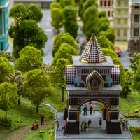 Санкт-Петербург.  Московский район. Музей "Гранд Макет Россия"