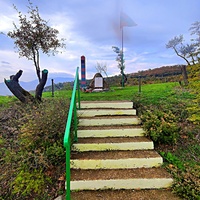 Памятник в селе Верхняя Кутузовка на месте боя  3-4 ноября 1941 г. бойцов 314-го отдельного батальона связи пограничных войск НКВД с фашистами.