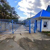 Въездные ворота в СОСЛ МЭИ "Алушта".