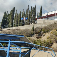 На территории СОСЛ МЭИ "Алушта"."Косой" домик.