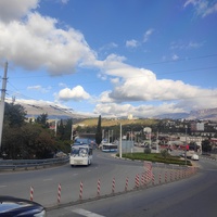 Транспортная развязка Симферопольского и Ялтинского шоссе,  улиц Октябрьской и Горького.