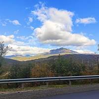 Горы, видные с окраин Алушты.