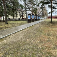 Пресс-стенды около музея имени А.В. Давыдова