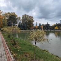 Парк имени Юрия Гагарина. Искусственный пруд.