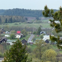 Село Светлое. Вид с горы Мыщелки.