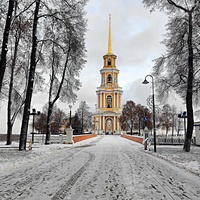 Соборная колокольня на Соборном Бульваре.
