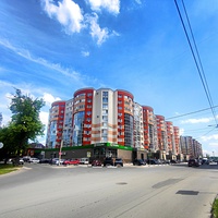 Высотки на Славянском проспекте.