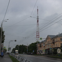 Телевышка (высота 196 метров).