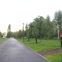 Аллея памяти героев.