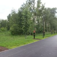 Аллея памяти героев.