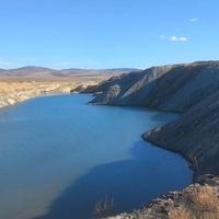 Старый карьер загустайской долины.