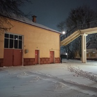 Пешеходный жд мост