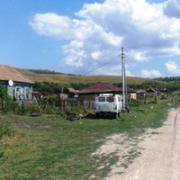 Вид села до пожара 2010 года/ на холме Гузиков лес