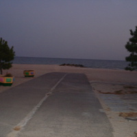 Приморск. Берег моря. Вид на море 2. Сентябрь 2008