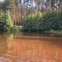 Река Линда у Рекшино - Мелководье