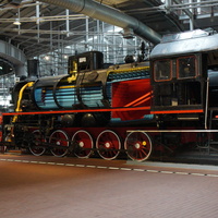 Разрезной "макет" грузового паровоза Эр.791-81