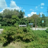 Въезд в село.