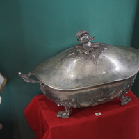 Серебряная парадная супница (терина)