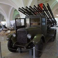 Боевая машина реактивной артиллерии БМ-13 Катюша