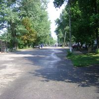 Центральная улица Озер.