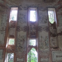 росписи южной стены церкви Иоанна Предтеча, фото 2011 года