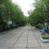 Бульвар на ул.Леонтийчука