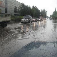 Улица Восстания после 20 мин дождя