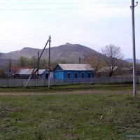 вид на деревню Нижняя Акберда со школьного двора