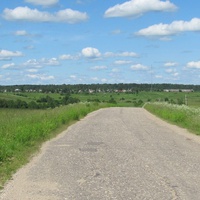 вид на д.Большое Марьино с дороги на д.Титово, июнь 2010 года