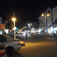 улица Шератон ,вечером, Хургада