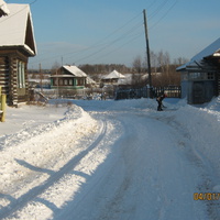 дорога в деревне