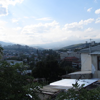 Вид на город Алушта