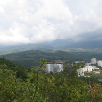 Вид на Партенит с горы Аю-Даг