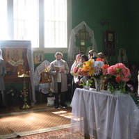 Пашуки. В Св.-Андреевском храме поют единоверцы из Польши.