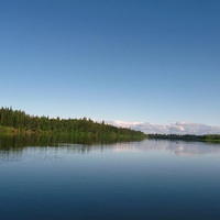 Ханты-Мансийский автономный округ-Югра. Река ляпин. Июль 2011 года.