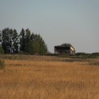 д.Ачкасово, лето 2011 года, руины ачкасовского "Парфенона" на краю деревни.