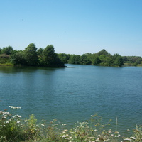 Озеро (Карьер) в Солнцево Курской области